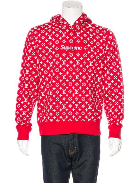 buy louis vuitton supreme hoodie|louis vuitton supreme monogram.